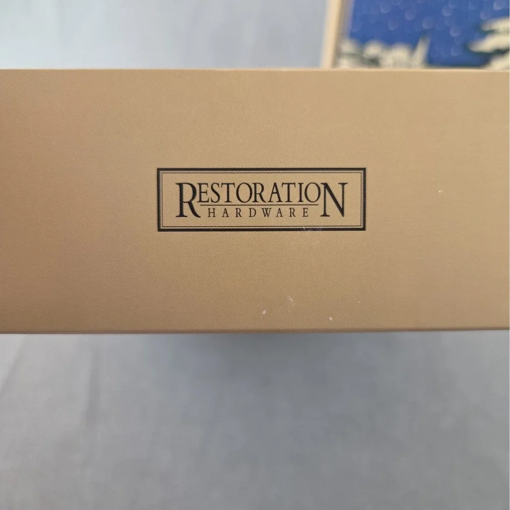 Vtg Restoration Hardware Decorative Christmas Snow 5oz Box Polystyrene NOS USA